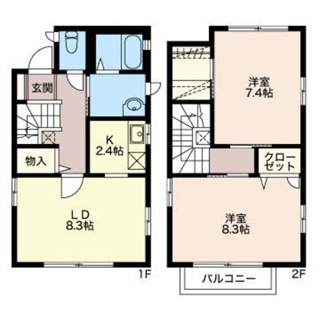 山岸住宅の物件間取画像